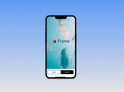 Photo Sharing App - Mockup app application brand branding design ios16 iphone iphone14 iphone14 pro mobile app mobile application mobile ui mockup photo photo app photo sharing sharing ui ux