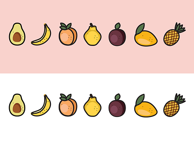 Seven food line icons set design food line icons graphic design healthyfood icons set illustration vector