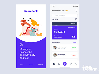 Financial Mobile App app branding design ui uidesign ux