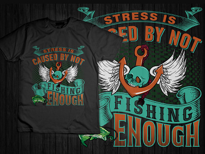 Advance Fishing T-shirt Design