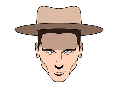 Model guy head in hat with jaws art avatar character concept design face guy hat head idea jaws man
