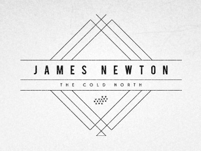 A little website refresh - www.iamjamesnewton.com icon logo typography