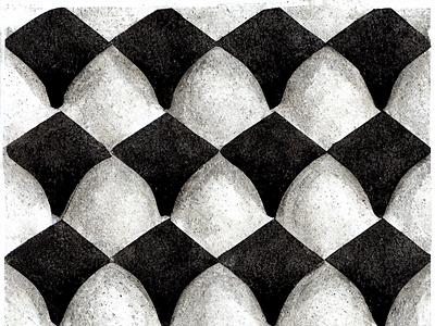 Pattern, study on geometry, bw1