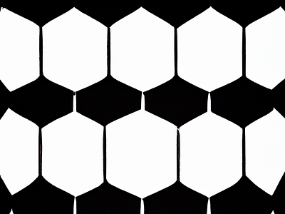 Hexagons abstract bw geometry graphic design illustration logo pattern