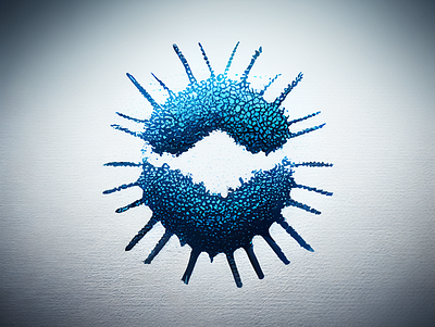 Virus Campaign bacteria creature graphic design logo micro microorganism microscopic monster organism pest virus