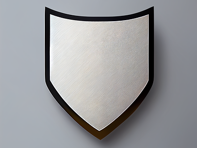 Protected defense graphic design logo protection safety security shield