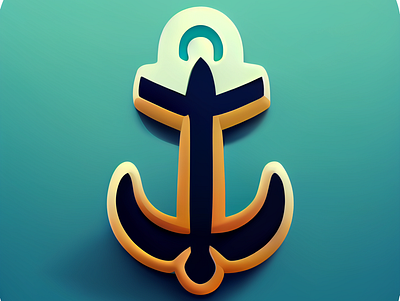 Anchor anchor beach boat graphic design icon illustration logo marine navy port sea ship stable