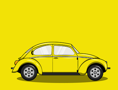 VOLKSWAGON BEETLE adobe car design designer graphic design illustration illustrator vector volks volkswagon wagon