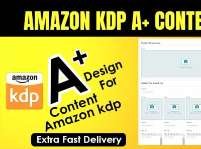 I will create enticing a plus content for amazon kdp Hire Me a plus content amazonkdp selfpublishing