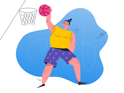 Basketballer girl