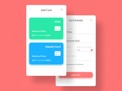 Daily UI Challenge 002 - Credit Card Checkout 002 challenge credit card dailyui practice ui user interface ux vx