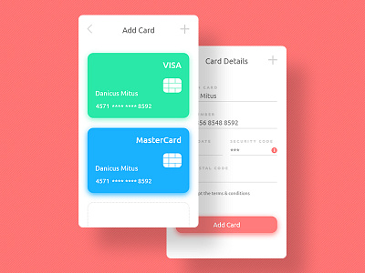 Daily UI Challenge 002 - Credit Card Checkout