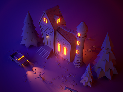 Spooky house