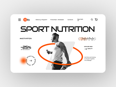 Sport Store Website Concept branding design minimal sport store ui ux uxui web website