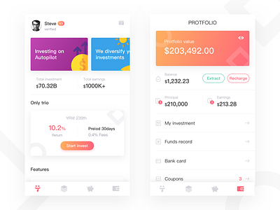 YRW finance app