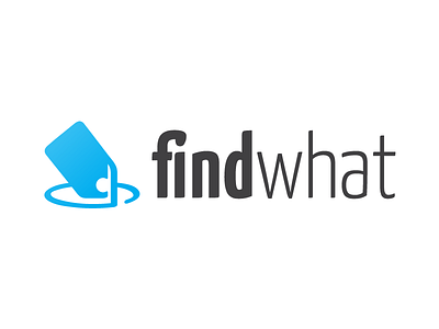 findwhat logo find icon location logo mark pinpoint price tag