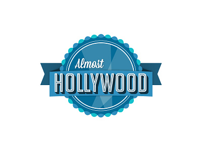 Almost Hollywood logo concept