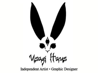 Usagi Haus branding design graphicdesign logo raster