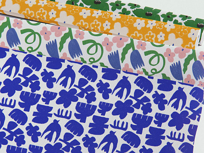 Summer Retro Flower Pattern design graphic design illustration pattern