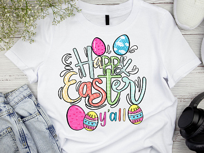 Easter T-shirt Design custom t shirt easter egg easter egg hunt easter t shirt egg hand drawn hunt t shirt design vector