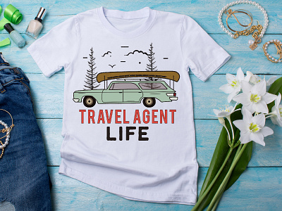 Travel T-shirt Design