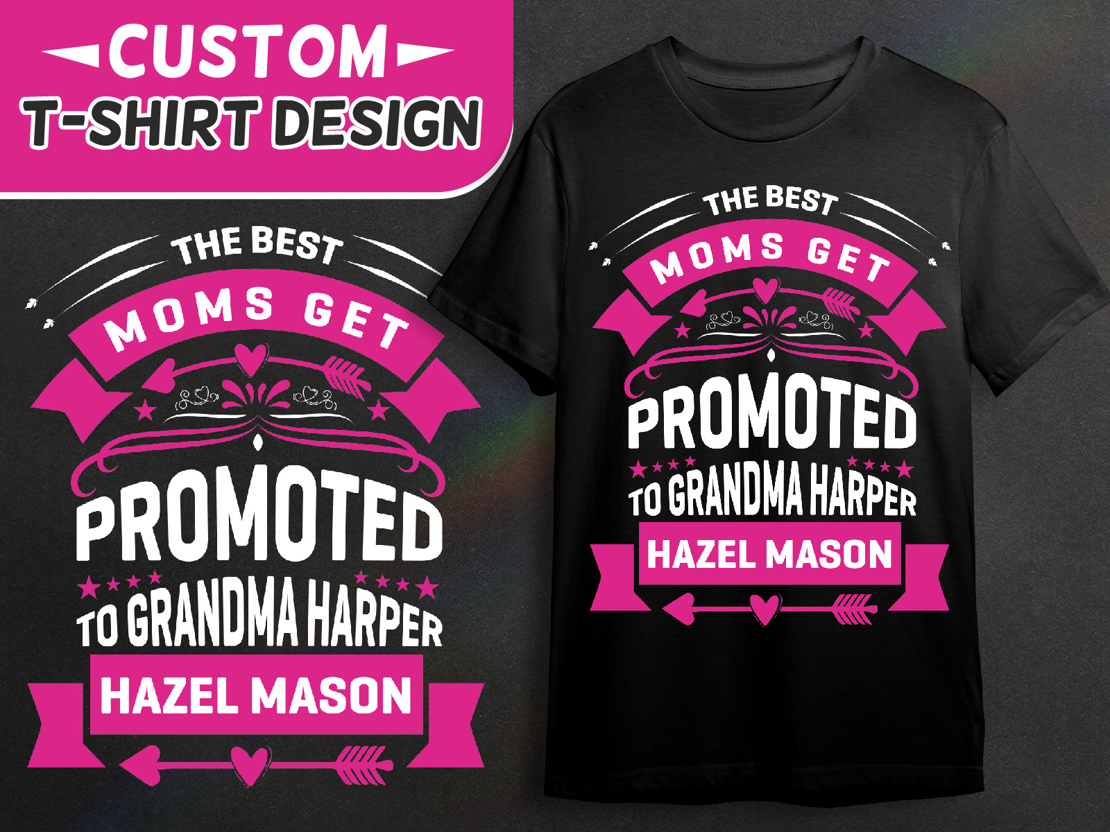 The Best Mom Get T Shirt Design By Hamida Begum On Dribbble