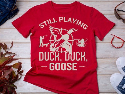 Duck Hunting T-shirt Design