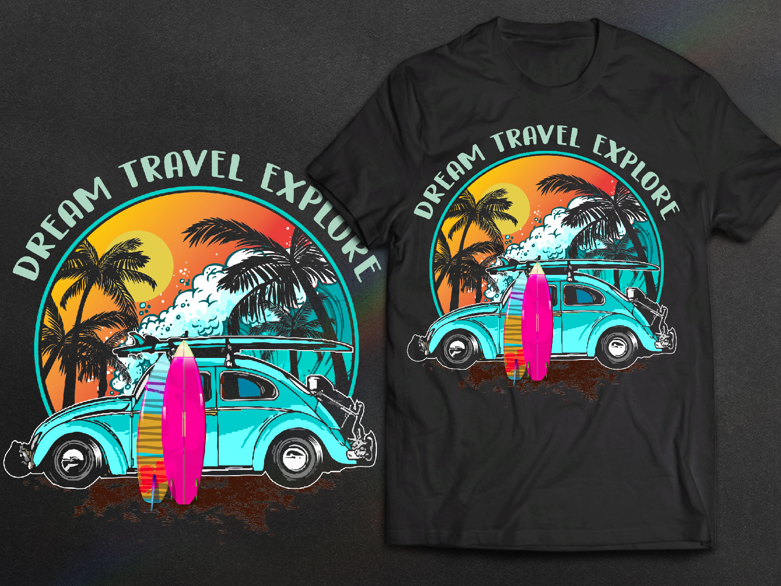 New Travel T Shirt Design By Hamida Begum On Dribbble