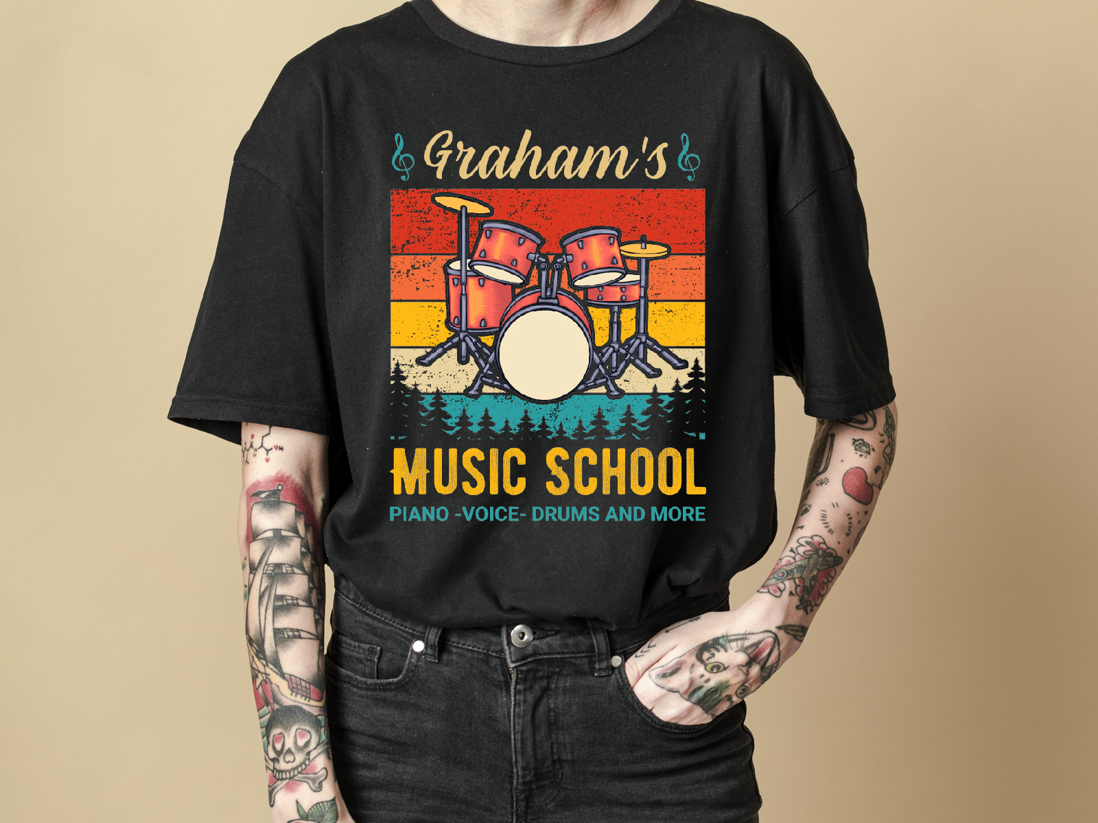 Music T Shirt Design By Hamida Begum On Dribbble