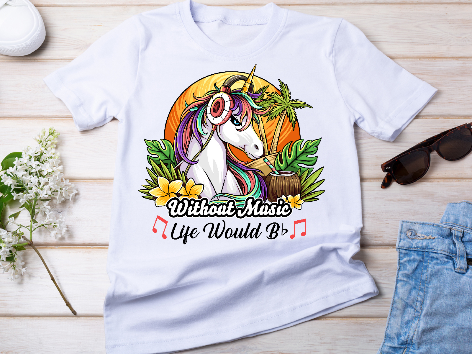 Unicorn T Shirt Design By Hamida Begum On Dribbble