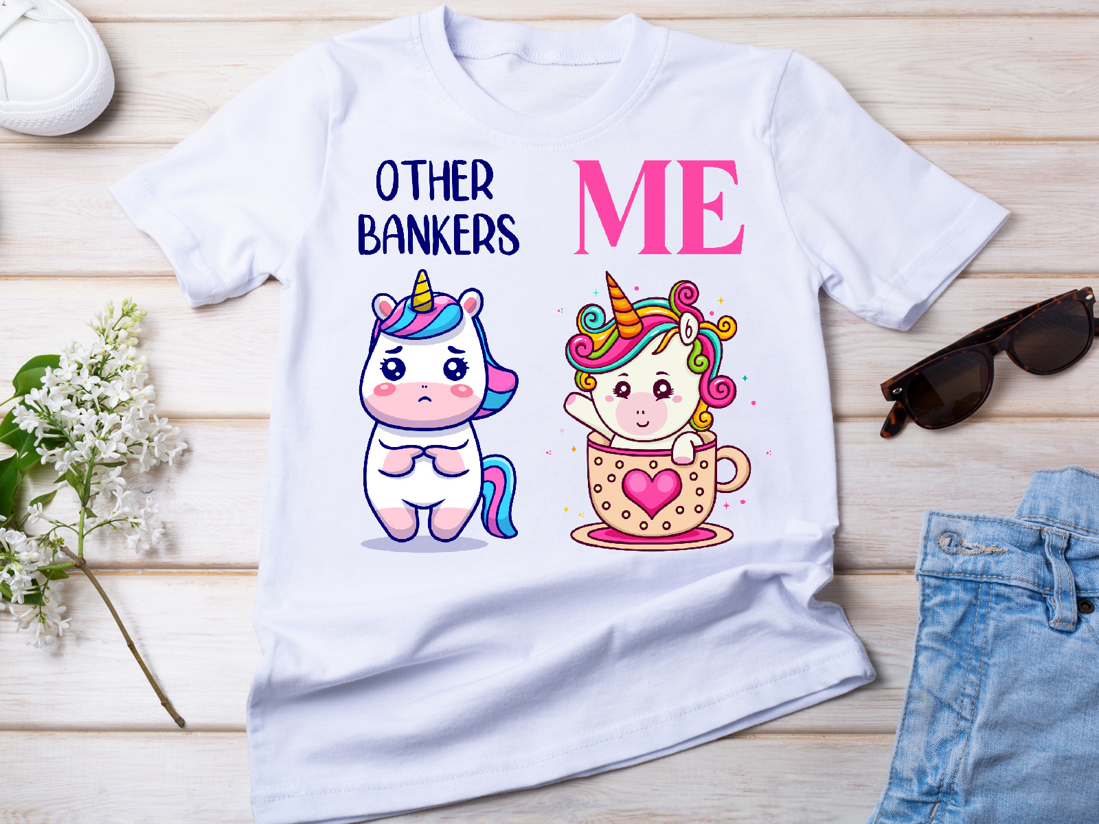 Other Banker And Me T Shirt Design By Hamida Begum On Dribbble