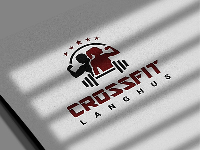 CROSSFIT LANGHUS LOGO DESIGN creative logo fit modern design