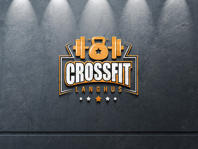 CROSSFIT LANGHUS LOGO DESIGN creative logo