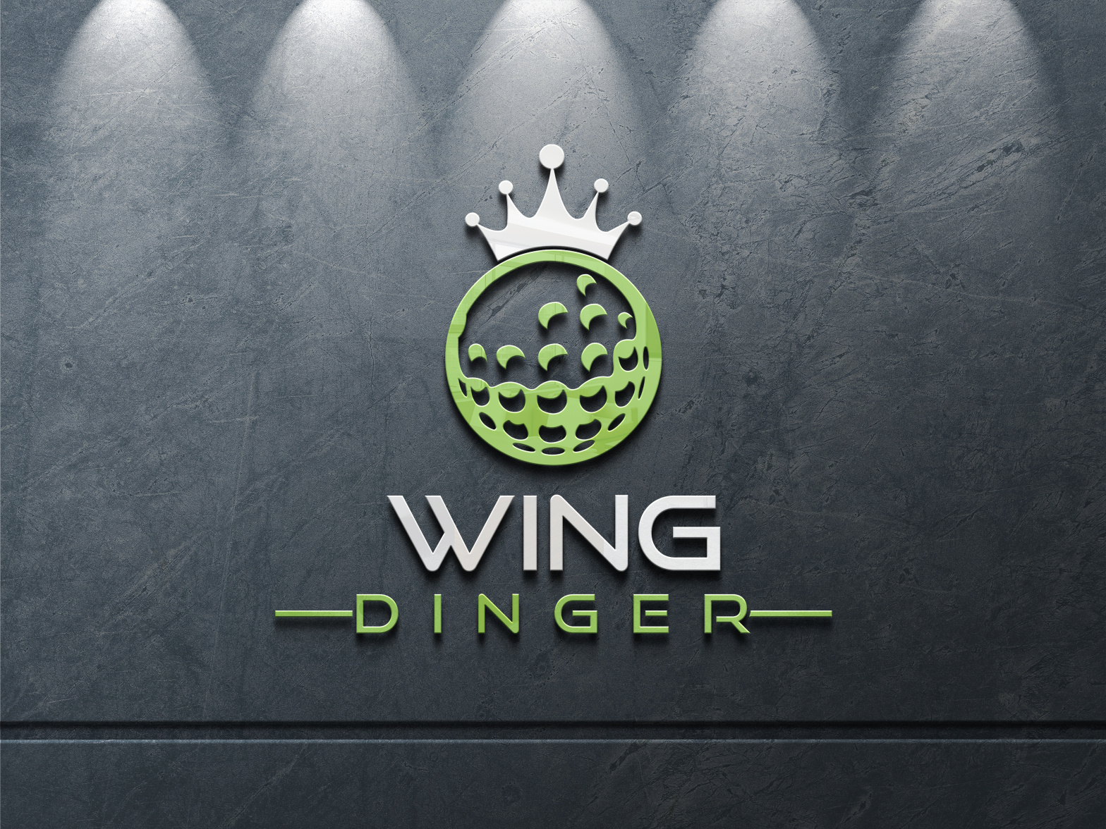 WING DINGER BEST LOGO DESIGN by HAMIDA BEGUM on Dribbble