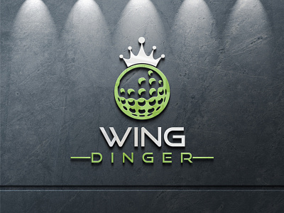 WING DINGER BEST LOGO DESIGN creative logo