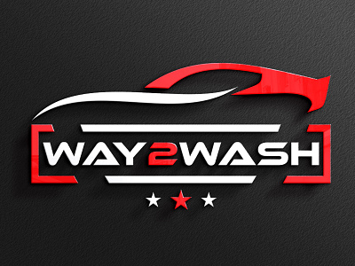 WAY2WASH BEST (LOGO DESING) creative logo fashion logo letter logo professional logo