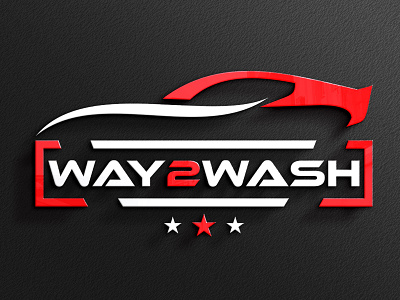 WAY2WASH BEST (LOGO DESING)