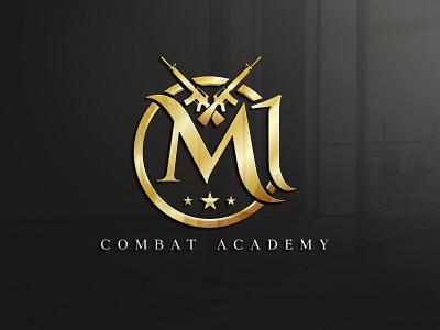 M1 COMBAT ACADEMY LOGO DESIGN