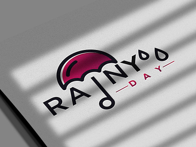 RAYNY DAY BEST LOGO DESIGN creative logo day rayny