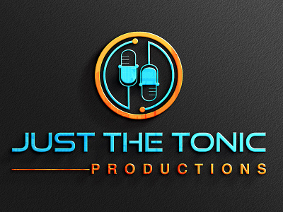 JUST THE TONIC PRODUCTIONS LOGO by HAMIDA BEGUM on Dribbble