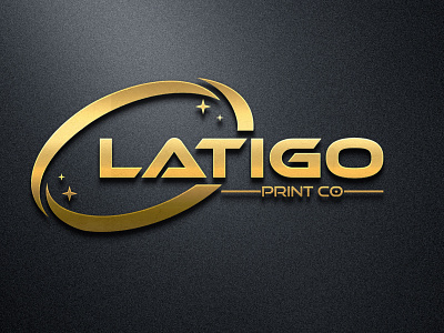 LATIGO PRINT CO LOGO DESGIN