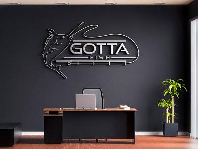 GOTTA FISH LOGO letter logo