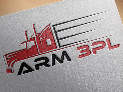 ARM 3PL LOGO DESIGN letter logo logo design