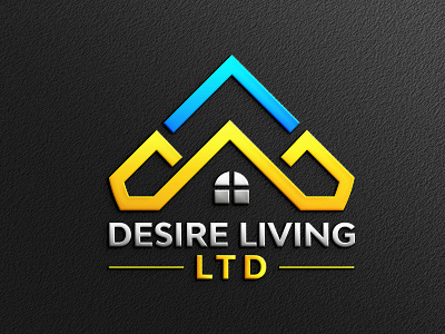 Desire Living LID Logo Design food logo design