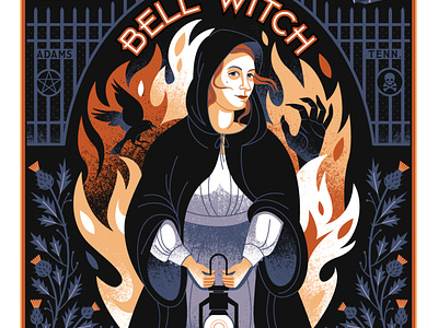 bell witch bell witch ghost haunted haunting portrait poster tennessee witch