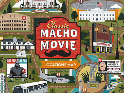 Macho Movie Map