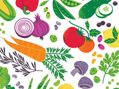 Eat Your Fruits and Veg Pattern