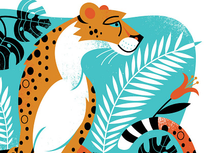 Cheetah cheetah illustration jungle