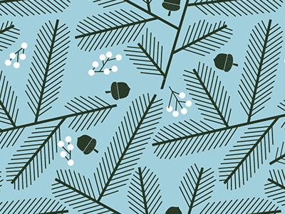 Holiday licensing project geometric holiday nature