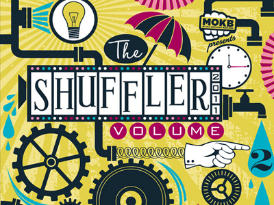 The Shuffler c.d. design design print